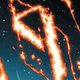 Johnny Storm uses his newly-regained powers to light the sky up in the final page of Fantastic Four #645.